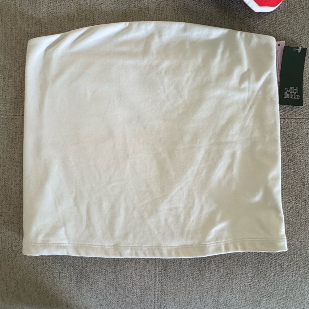 Wild Fable Cream Tube Top